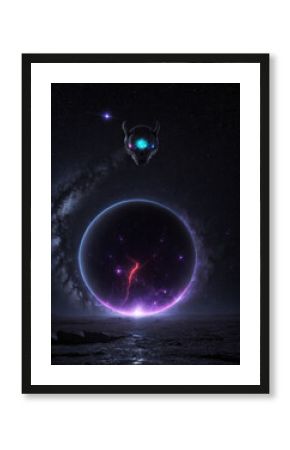 planet in space