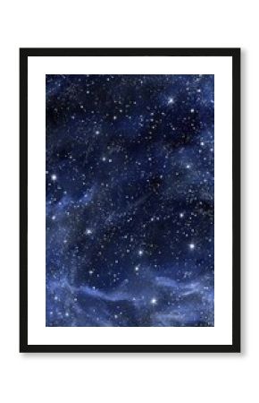 Deep space nebula with countless stars