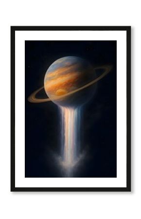 planet in space
