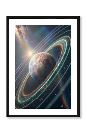 planet in space