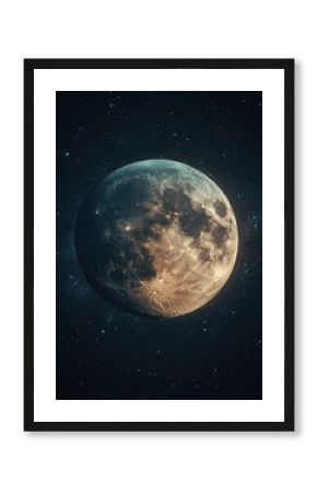 abstract space moon background. close-up macro background moon