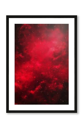 Red cloudy smoke on black background, Abstract dark and moody Red background wallpaper I Cosmic - Romantic - Mysterious 