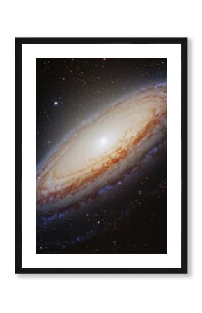 galaxy in the universe with copy space vertically 9:16