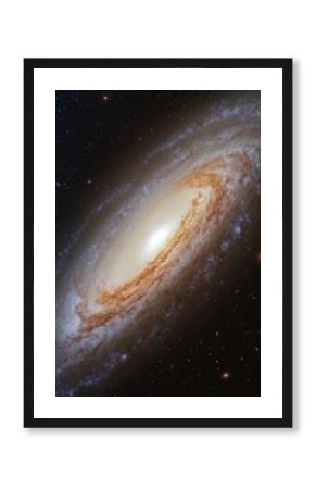 galaxy in the universe with copy space vertically 9:16