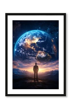Earth from Mountaintop