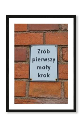 Zrób pierwszy mały krok