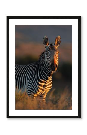 Cape Mountain Zebra portrait