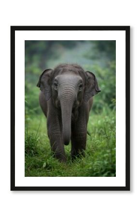 Baby elephant wildlife animal nature cute trunk mammal safari jungle africa