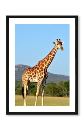 giraffe in the zoo