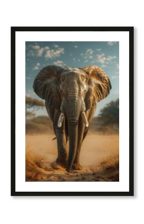 Elephant in safari
