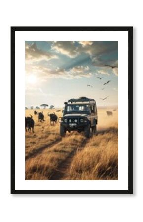 Safari Adventure in the African Savanna