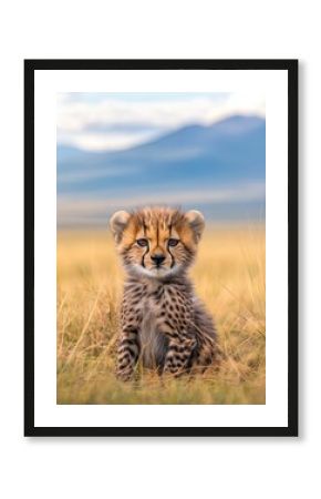 A safari at Serengeti National Park in Tanzania reveals cheetah cubs playing in the grass, highlighting the beauty of Africa's wild nature