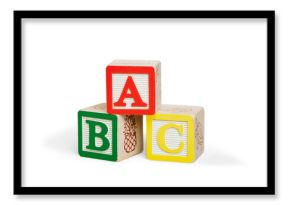 ABC Blocks Isolated