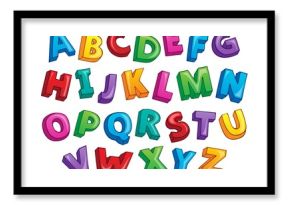 Image with alphabet theme 2