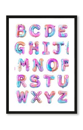 English alphabet set