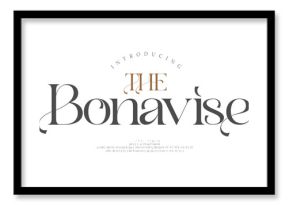 Elegant wedding alphabet letters font and number. Typography Luxury classic lettering serif fonts decorative vintage retro logo concept. vector illustration