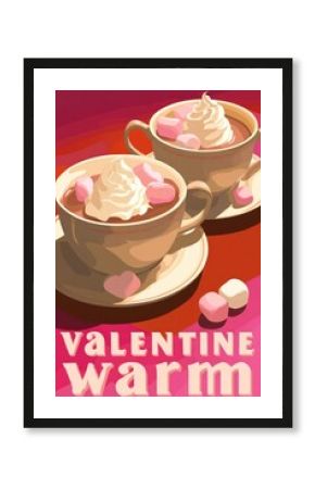 Valentines day hot chocolate