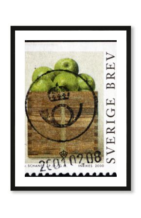 Postage stamp Sweden 2000 A Peck of Apples