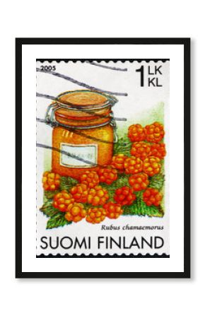 Postage stamp Finland 2005 Cloudberries