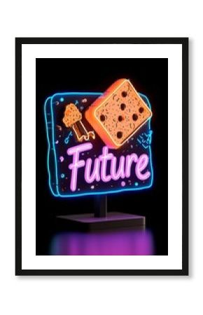 Neon Future Sign Design