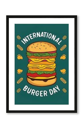 International Burger Day Graphics Free Designs for Social Media and Marketing