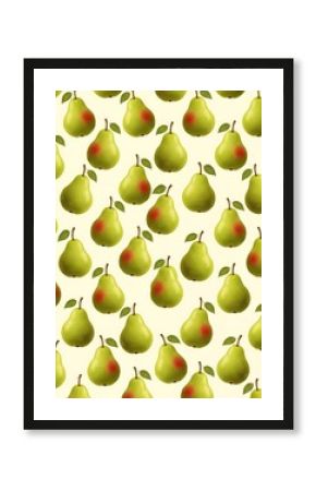 Pears with Red Spots Pattern.