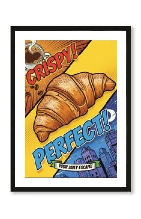 Crispy Croissant - A Perfect Daily Escape with Coffee.