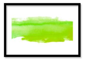 watercolor seamless background stripes green for design. Hand-drawn watercolor splash