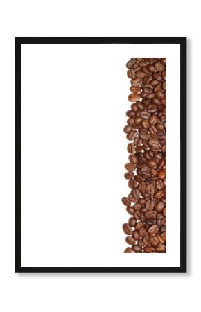 geröstete Kaffeebohnen rechte Seite