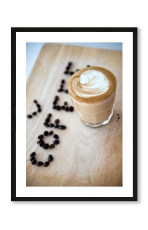 Hot Espresso with Latte Art
