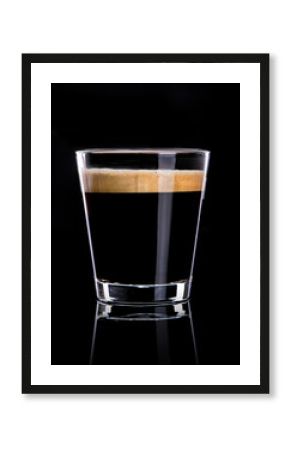 Cup of espresso coffee