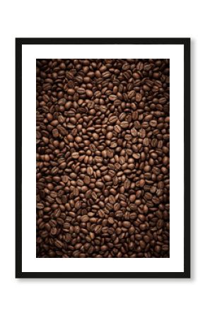 Coffee beans texture