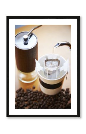 Hand drip coffee 