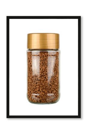 Instant coffee jar