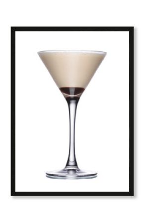 Coffec cocktail with liqueur