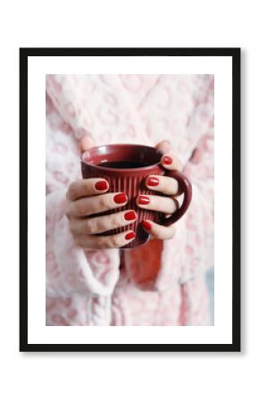 Mug in hands