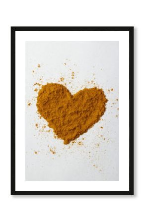 Turmeric powder heart