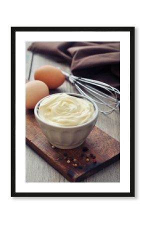 Homemade mayonnaise