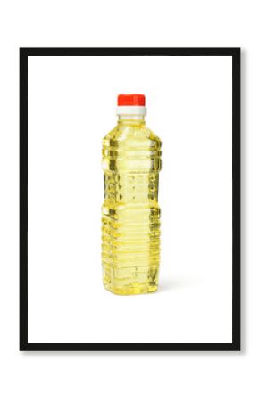 Plastic bottle of cooking oil