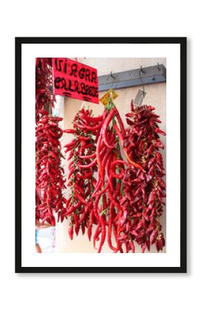 Calabrian chili peppers (also called Viagra Calabrese in Italian