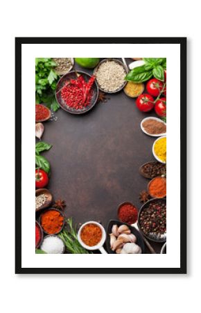 Various spices and herbs