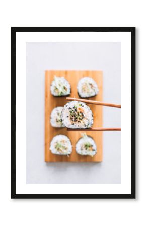 Vegan maki sushi