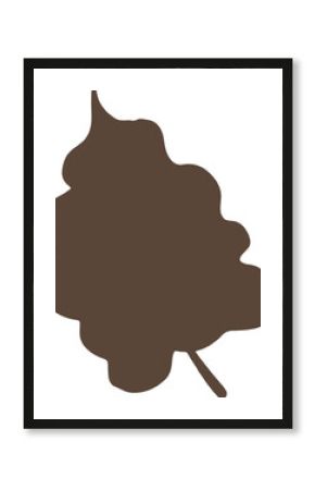 The Autumn Leaf  for thanksgiving or holiday concept.