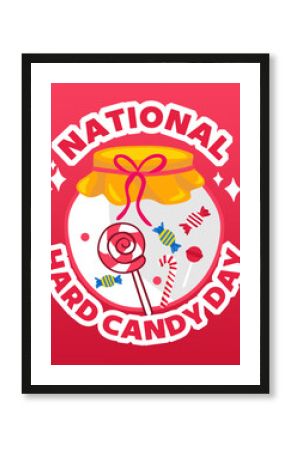 national hard candy day with delicious candy