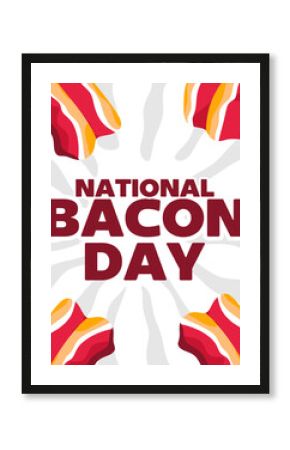 national bacon day with delicious bacon