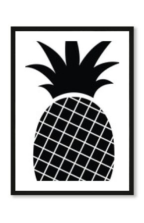 Pineapple vector illustration