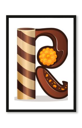  Letter r candies  chocolate