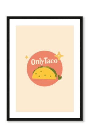 logo for a taco restaurant named OnlyTaco 