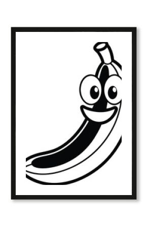 funny cartoon banana silhouette (2).eps
