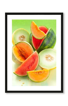 melons and watermelon